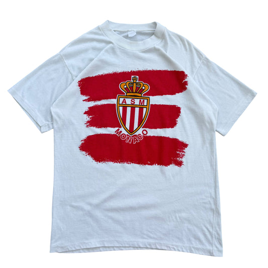 1980's AS Monaco "Chicken'Web" Fan T-Shirt - L