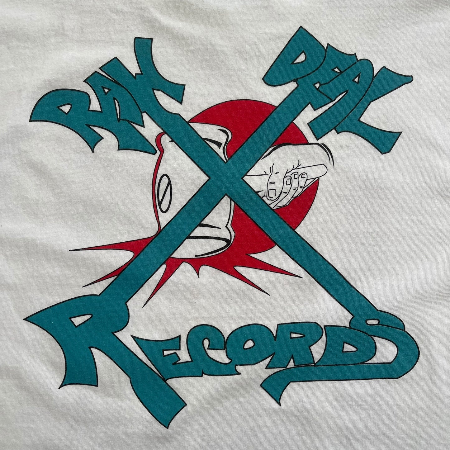 1990's Atlanta Raw Deal Records - Hip Hop T-shirt - L