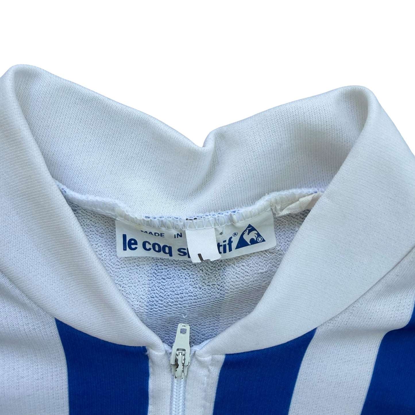 1980's Le Coq Sportif Paris-Tours Cycling Jersey - L