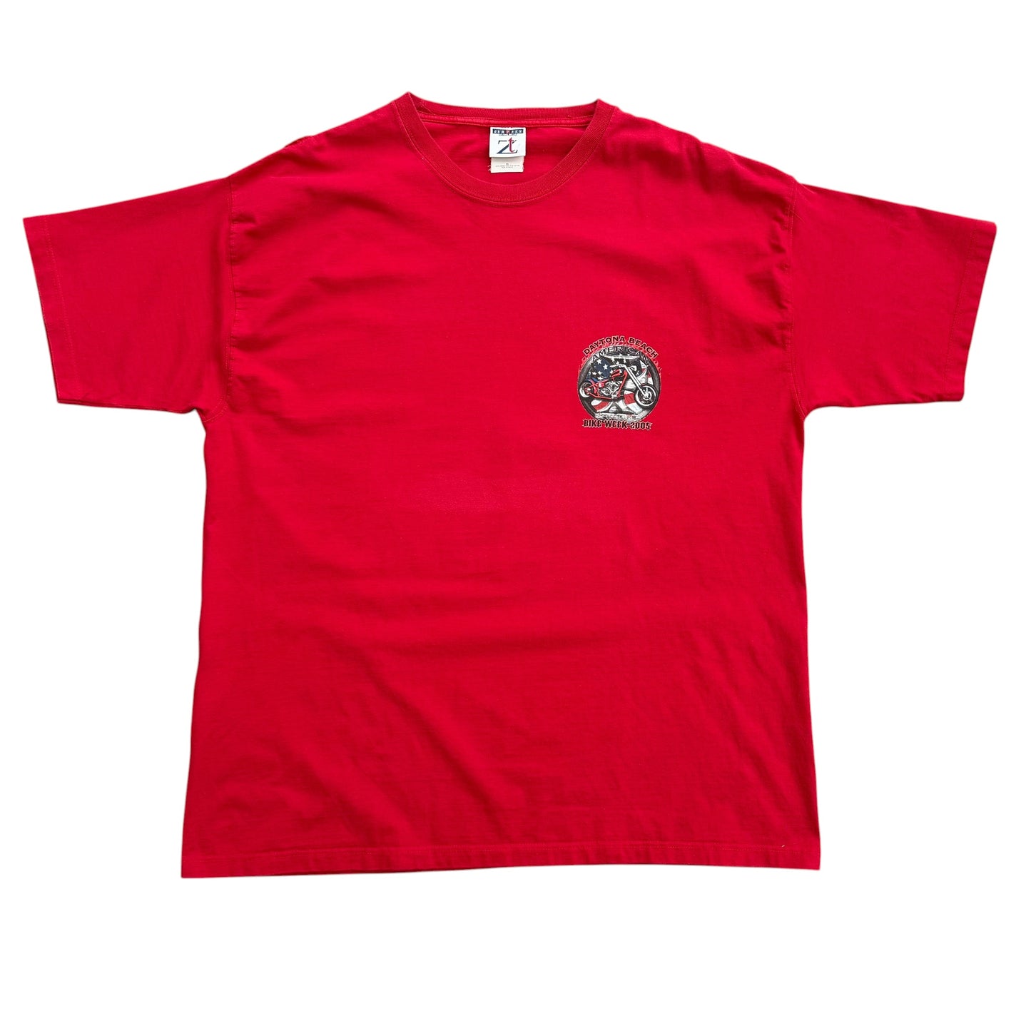 2005 Daytona Beach Bike Week - Bikers Meeting Choppers Graphic T-shirt - XL