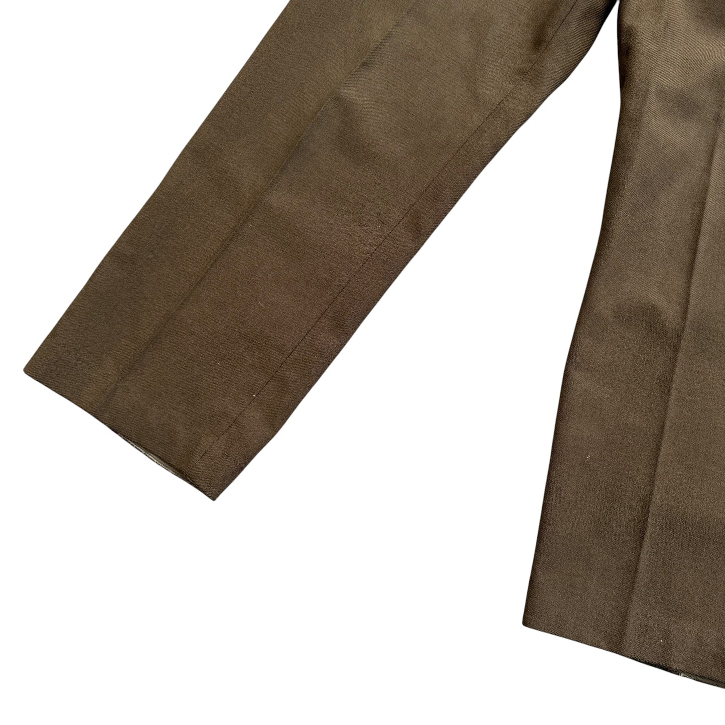 1964 French Army - M52 Double Pleated Officer Wool Trousers - S