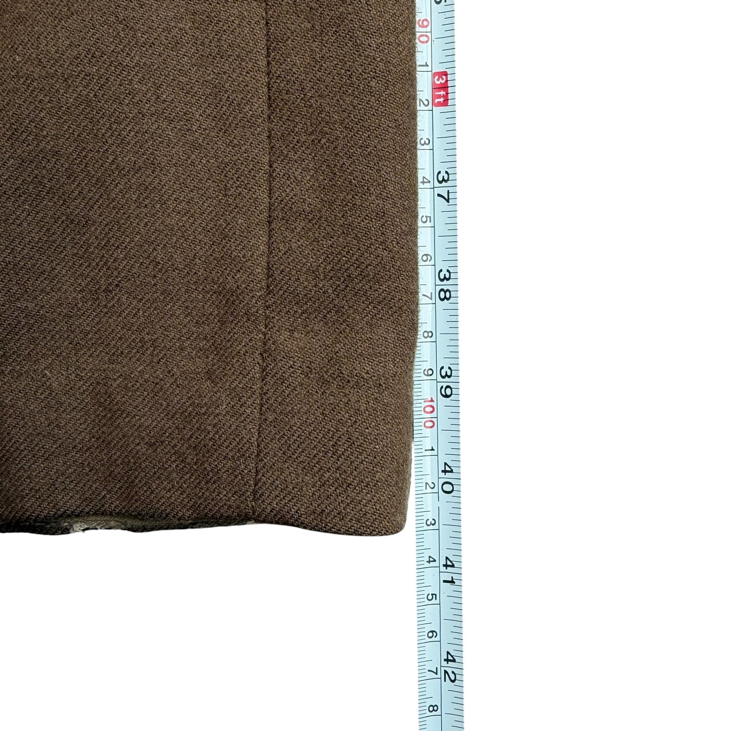 1964 French Army - M52 Double Pleated Officer Wool Trousers - S