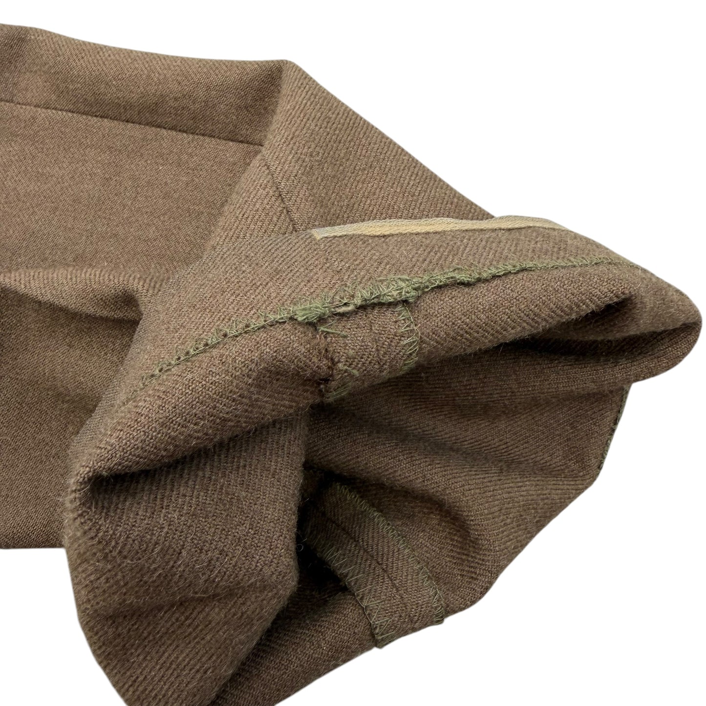 1964 French Army - M52 Double Pleated Officer Wool Trousers - S