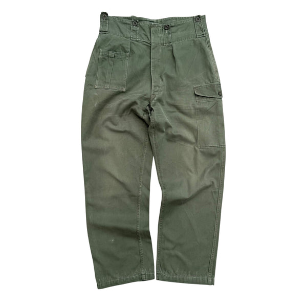 1969 Belgian Military Cargo Pants - M