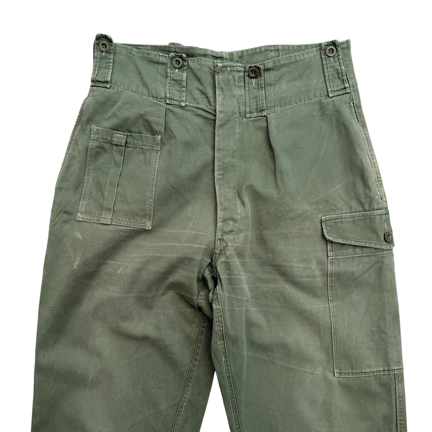 1969 Belgian Military Cargo Pants - M