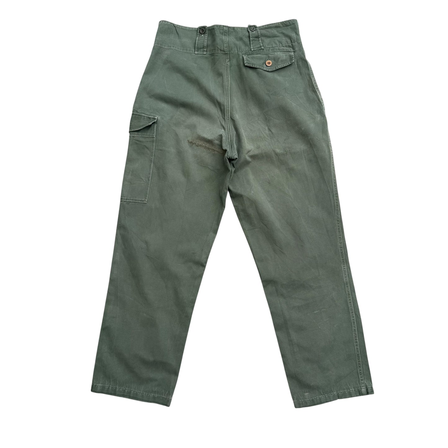 1969 Belgian Military Cargo Pants - M
