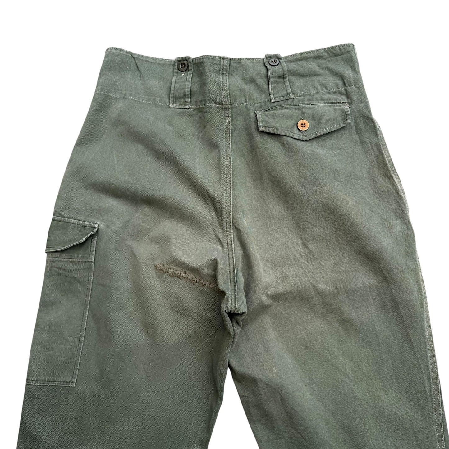 1969 Belgian Military Cargo Pants - M
