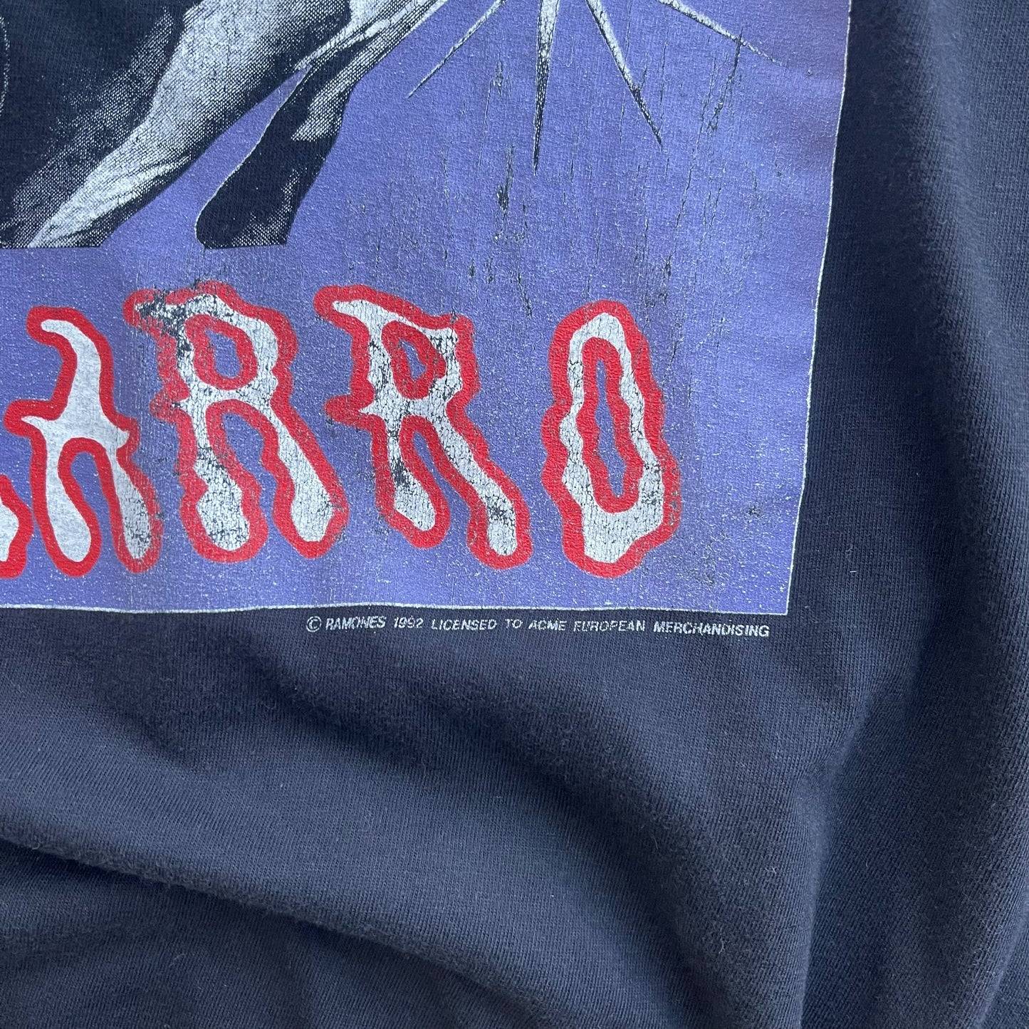 1992 Ramones - Mondo Bizarro T-shirt - XL