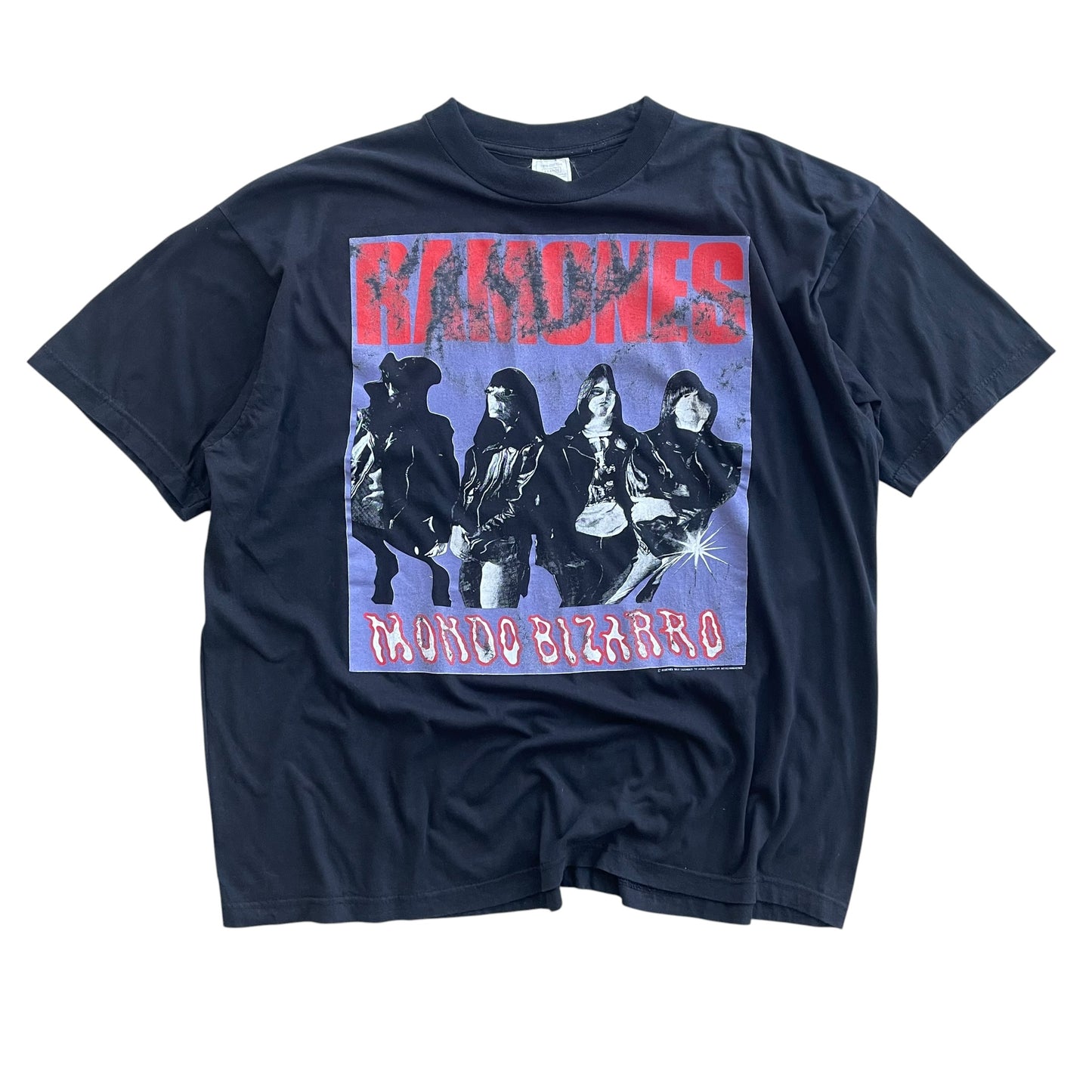 1992 Ramones - Mondo Bizarro T-shirt - XL