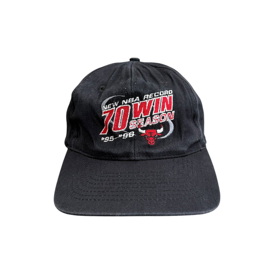 1996 Chicago Bulls 70 Win Season Snapback Cap