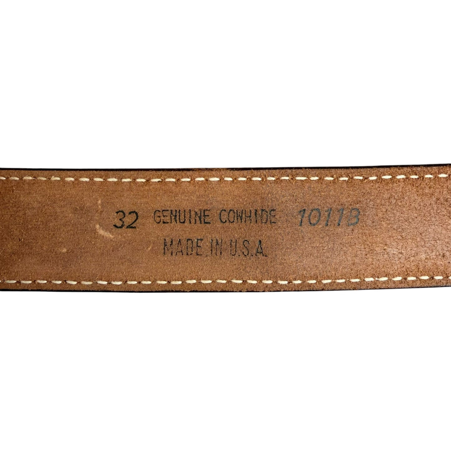 1990’s Western Horse Buckle Leather Belt - 91cm