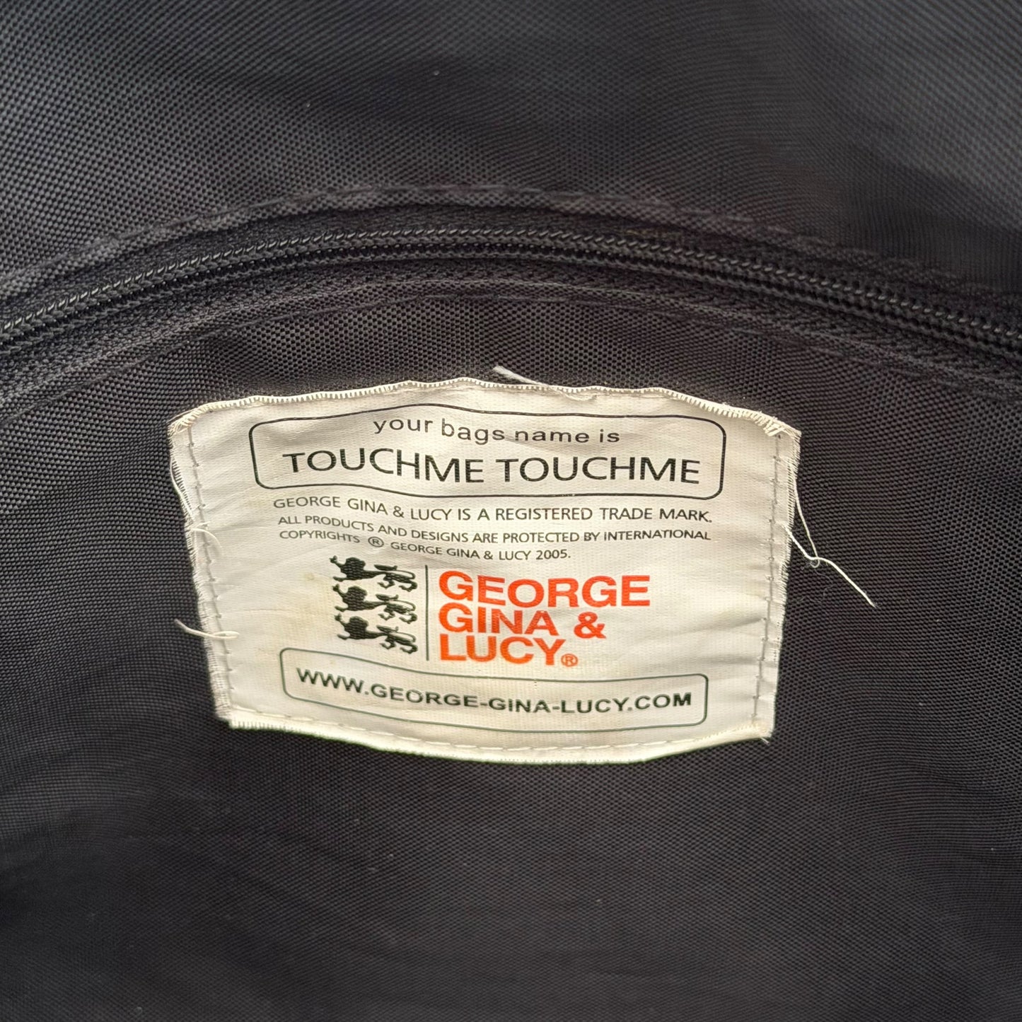 Early 2000's George Gina and Lucy - “Touch Me Touch Me” Bag