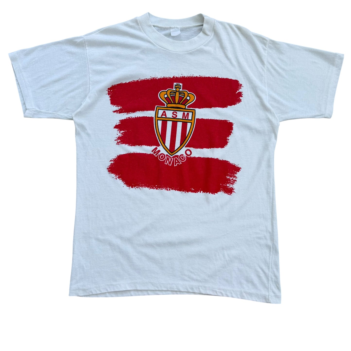 1980's AS Monaco "Chicken'Web" Fan T-Shirt - L
