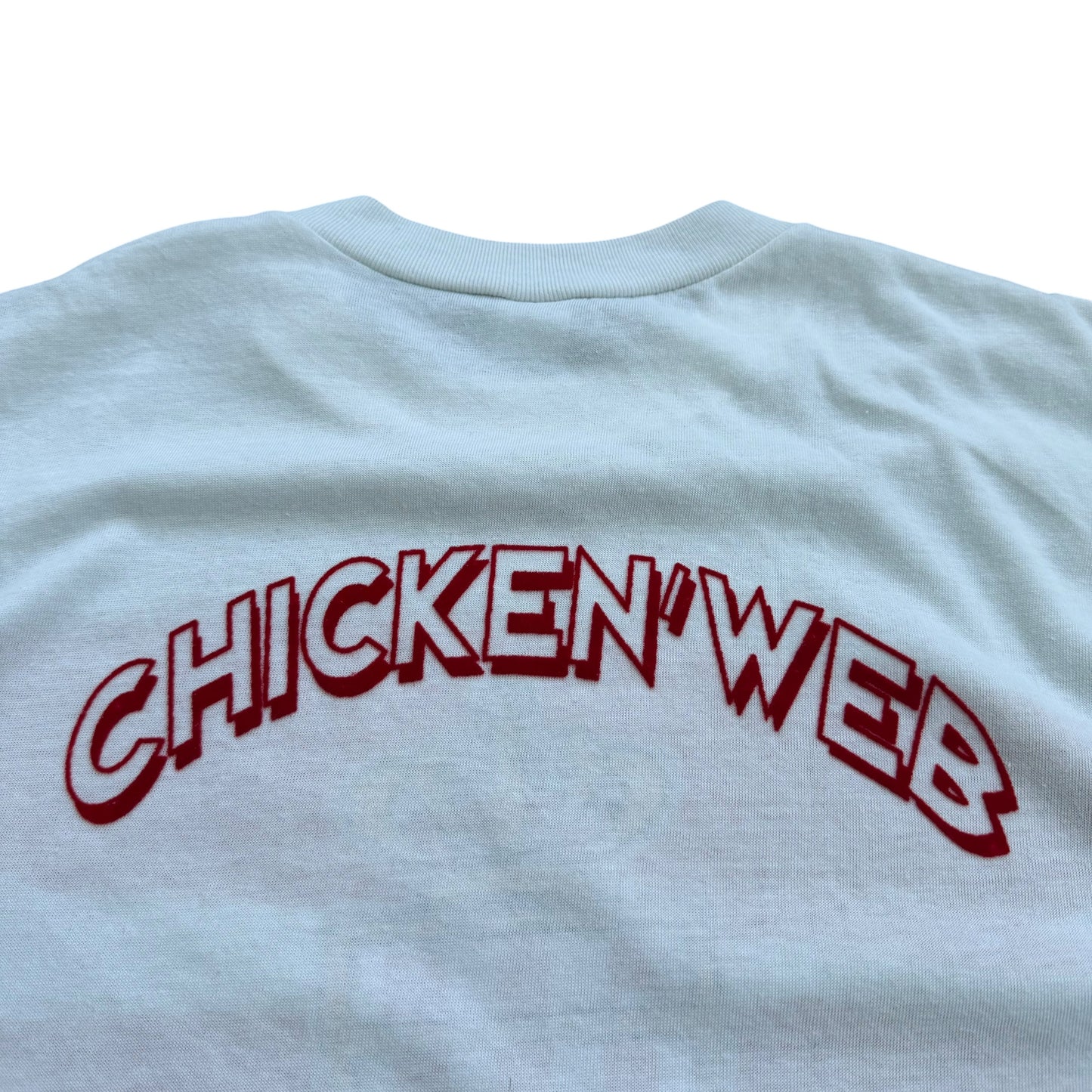1980's AS Monaco "Chicken'Web" Fan T-Shirt - L
