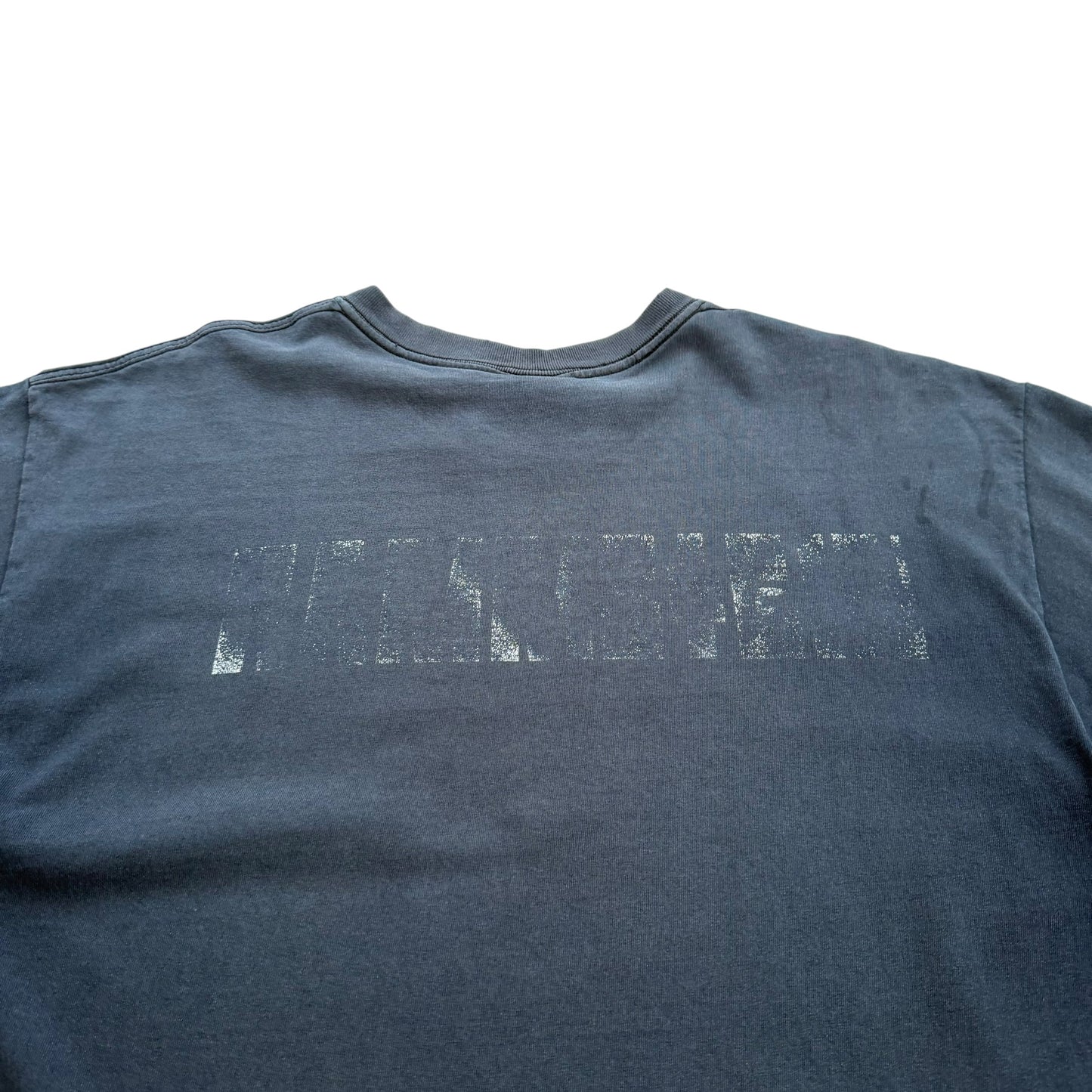 Early 2000's Rammstein - Sehnsucht - Till Lindemann Face Distressed T-Shirt - XL