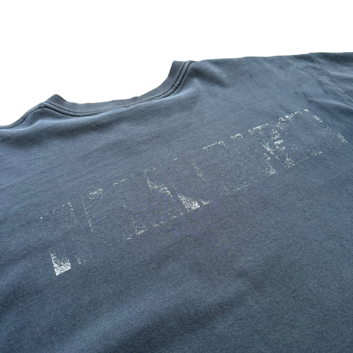 Early 2000's Rammstein - Sehnsucht - Till Lindemann Face Distressed T-Shirt - XL