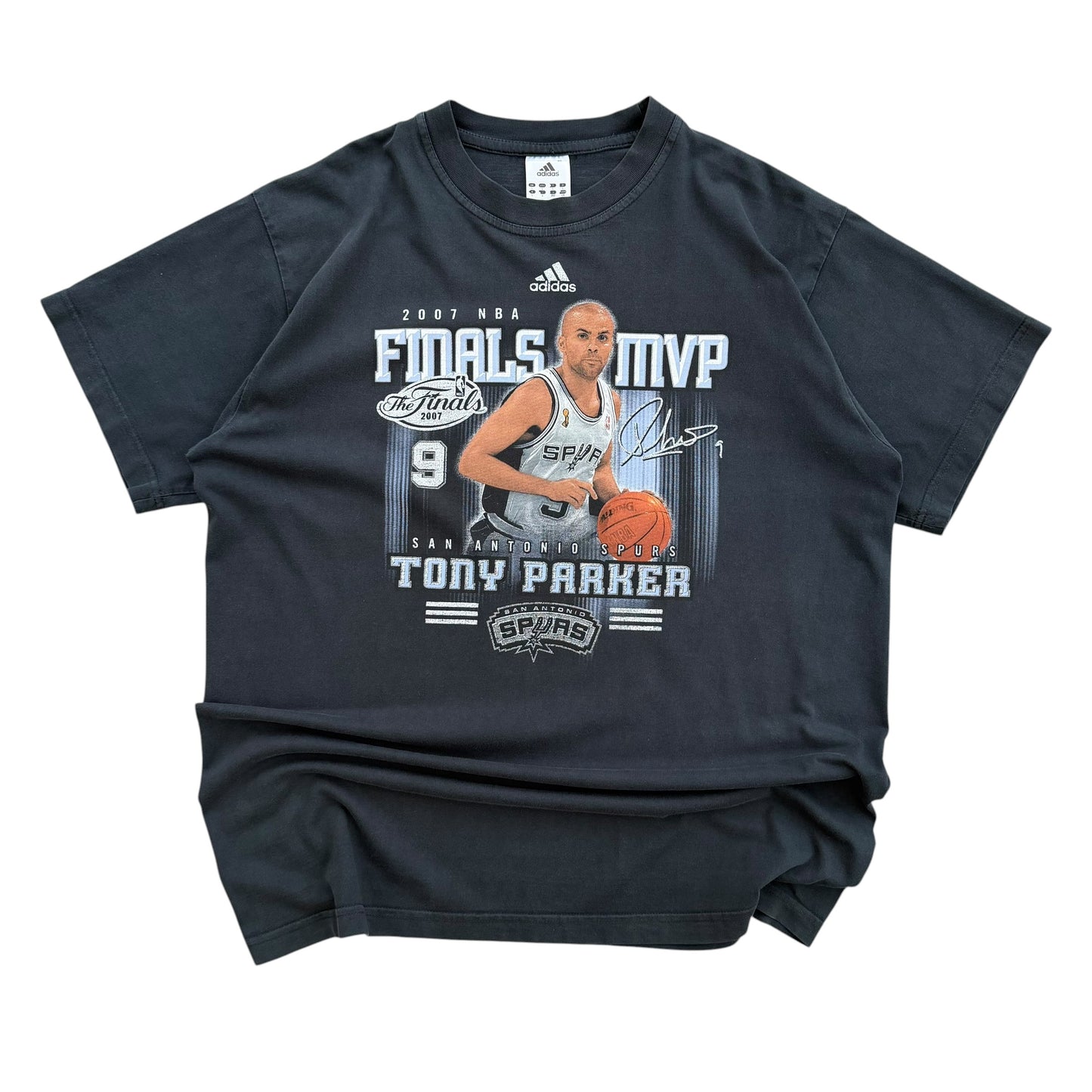 2007 Tony Parker - NBA Finals MVP T-Shirt - L