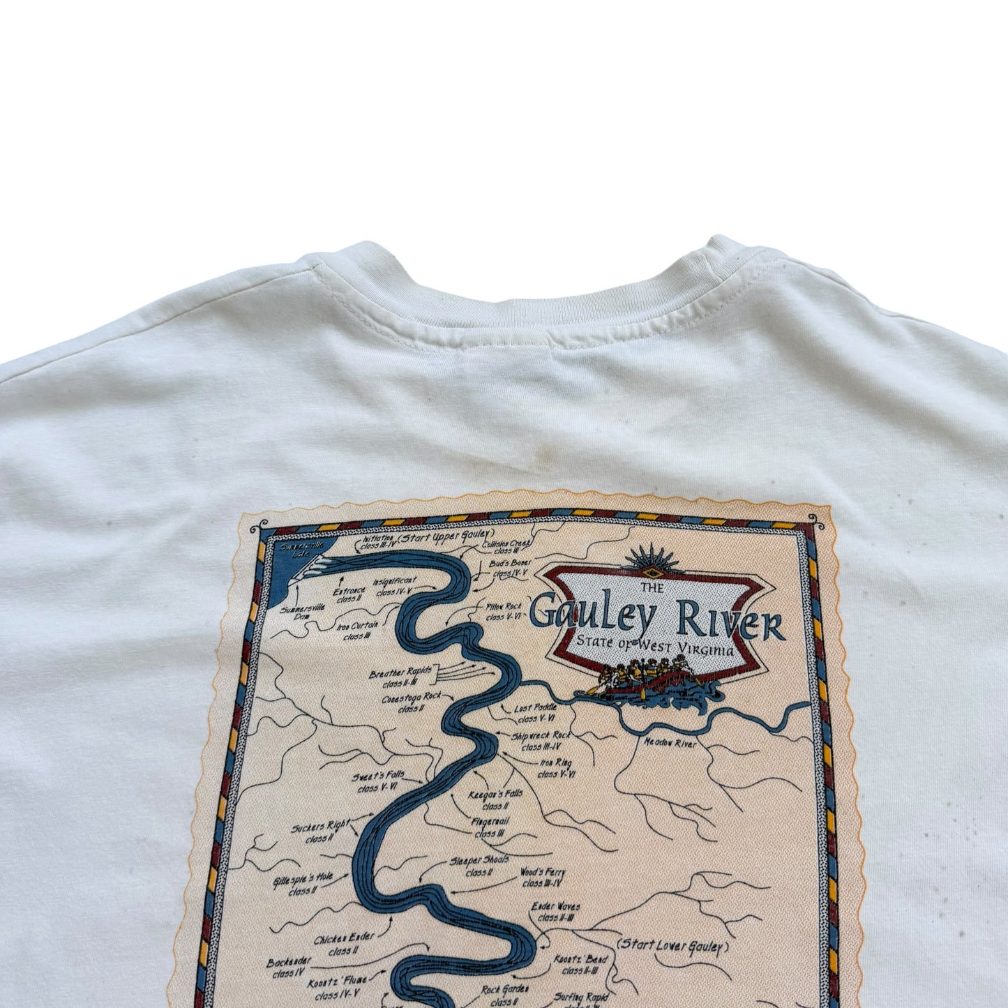 1990's North American River Runners - Gauley River T-Shirt - L