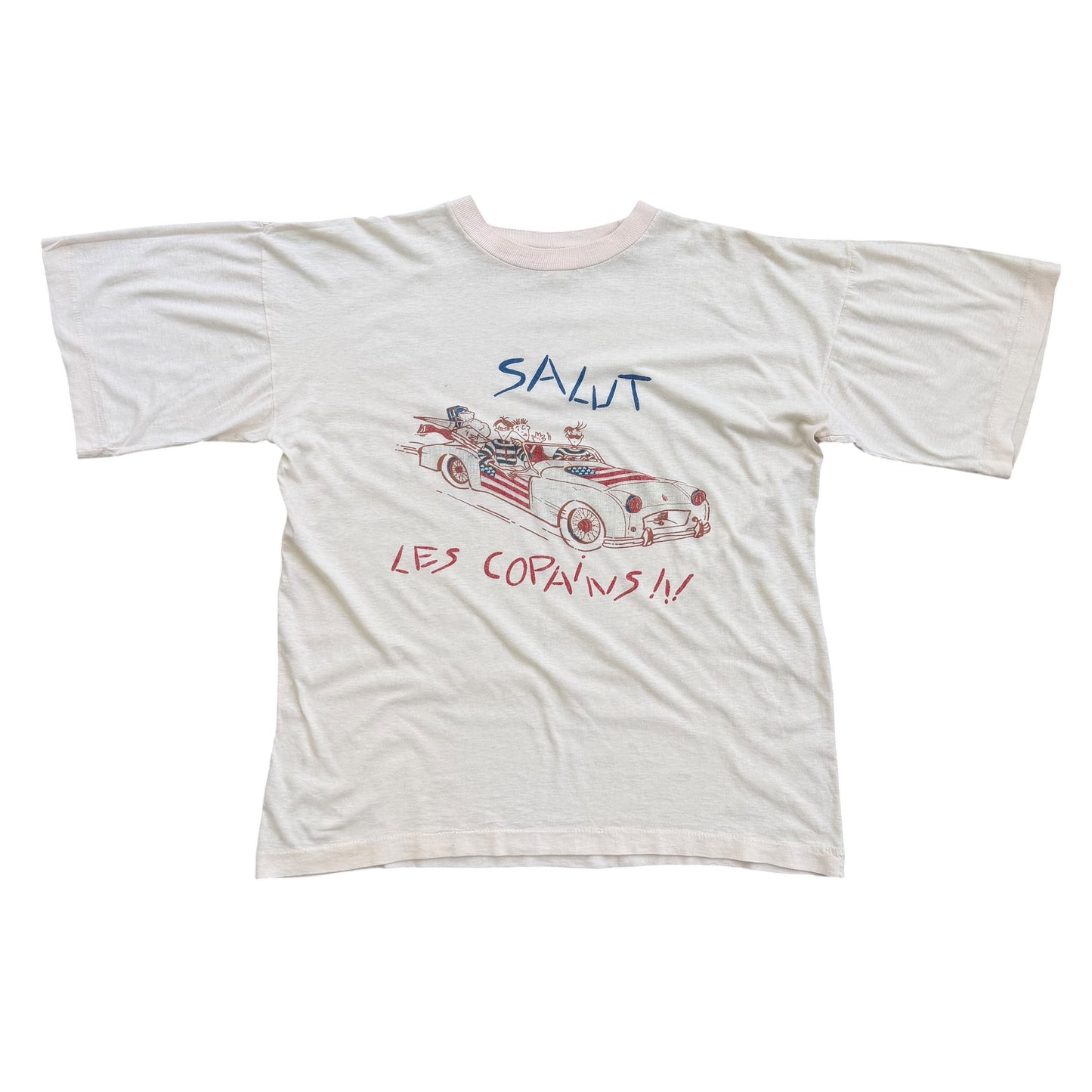 1980's Salut les Copains - Yéyé Graphic T-Shirt - L