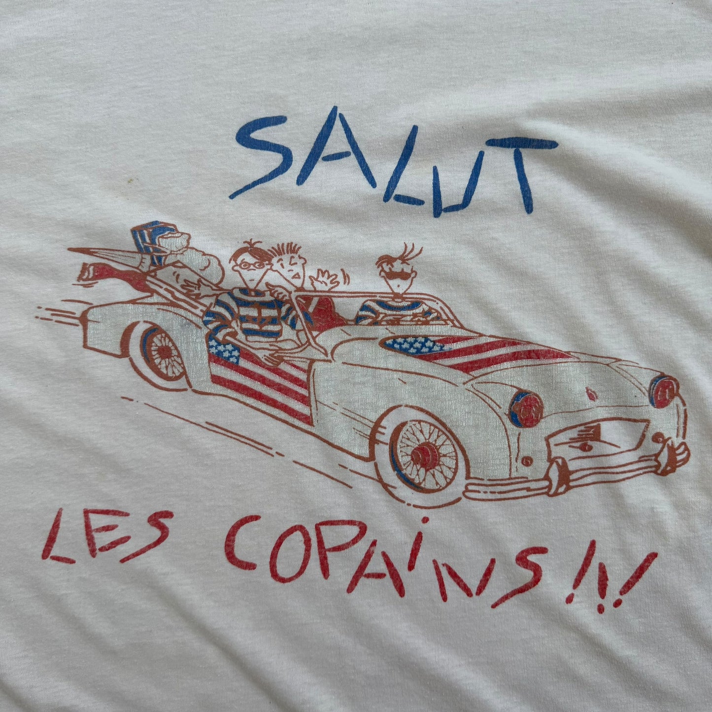 1980's Salut les Copains - Yéyé Graphic T-Shirt - L