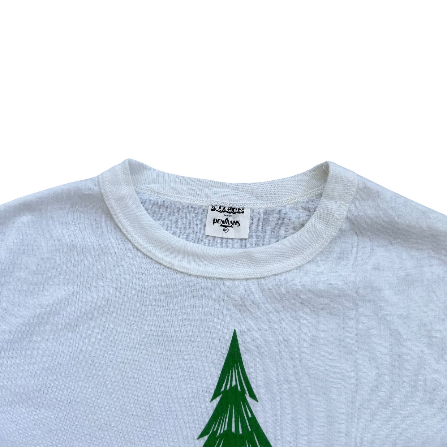 1980's Muskoka The Jolly Green Country - Souvenir Ringer T-Shirt - M