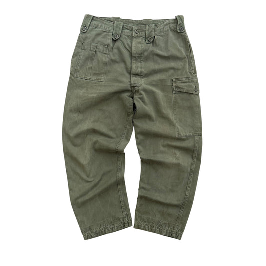 1976 Belgian Military Cargo Trousers - M