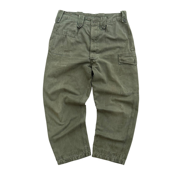 1976 Belgian Military Cargo Trousers - M