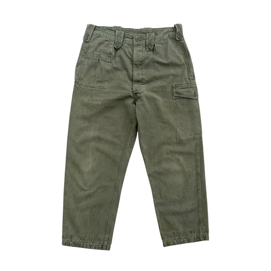 1976 Belgian Military Cargo Trousers - M
