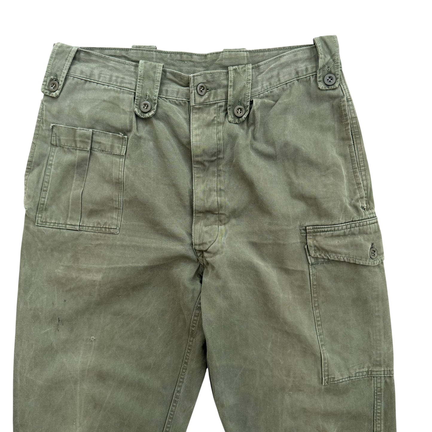 1976 Belgian Military Cargo Trousers - M