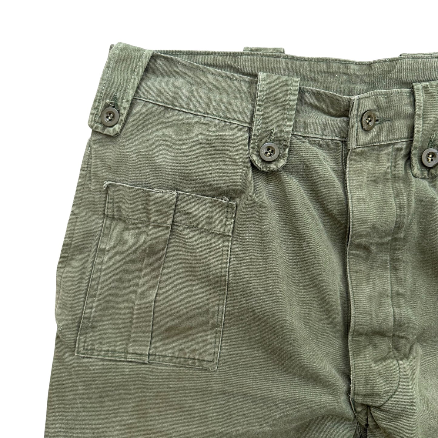 1976 Belgian Military Cargo Trousers - M
