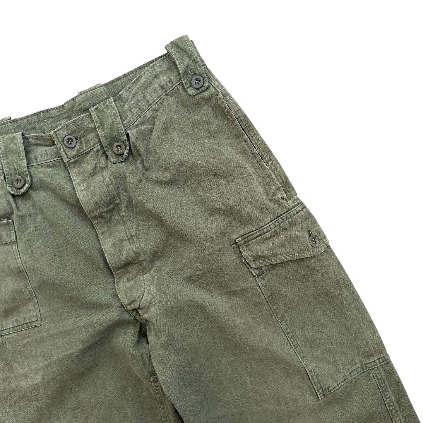 1976 Belgian Military Cargo Trousers - M