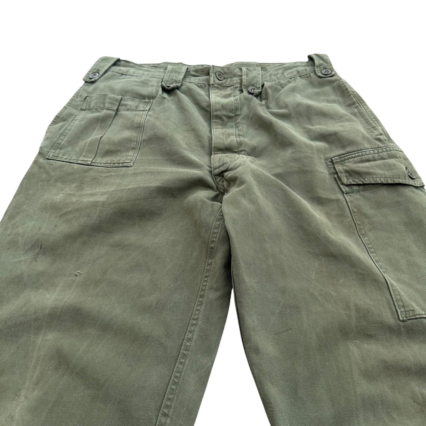 1976 Belgian Military Cargo Trousers - M