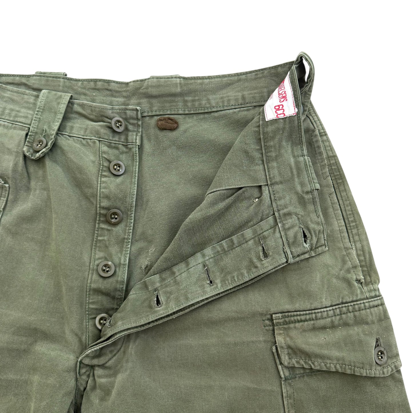 1976 Belgian Military Cargo Trousers - M