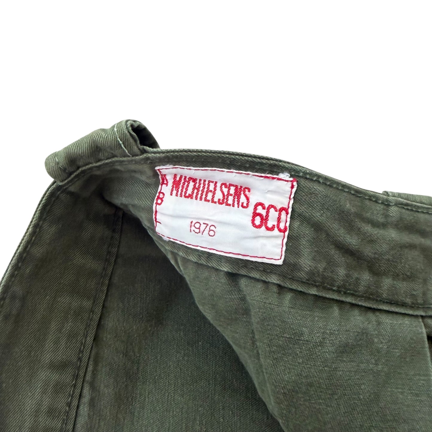 1976 Belgian Military Cargo Trousers - M