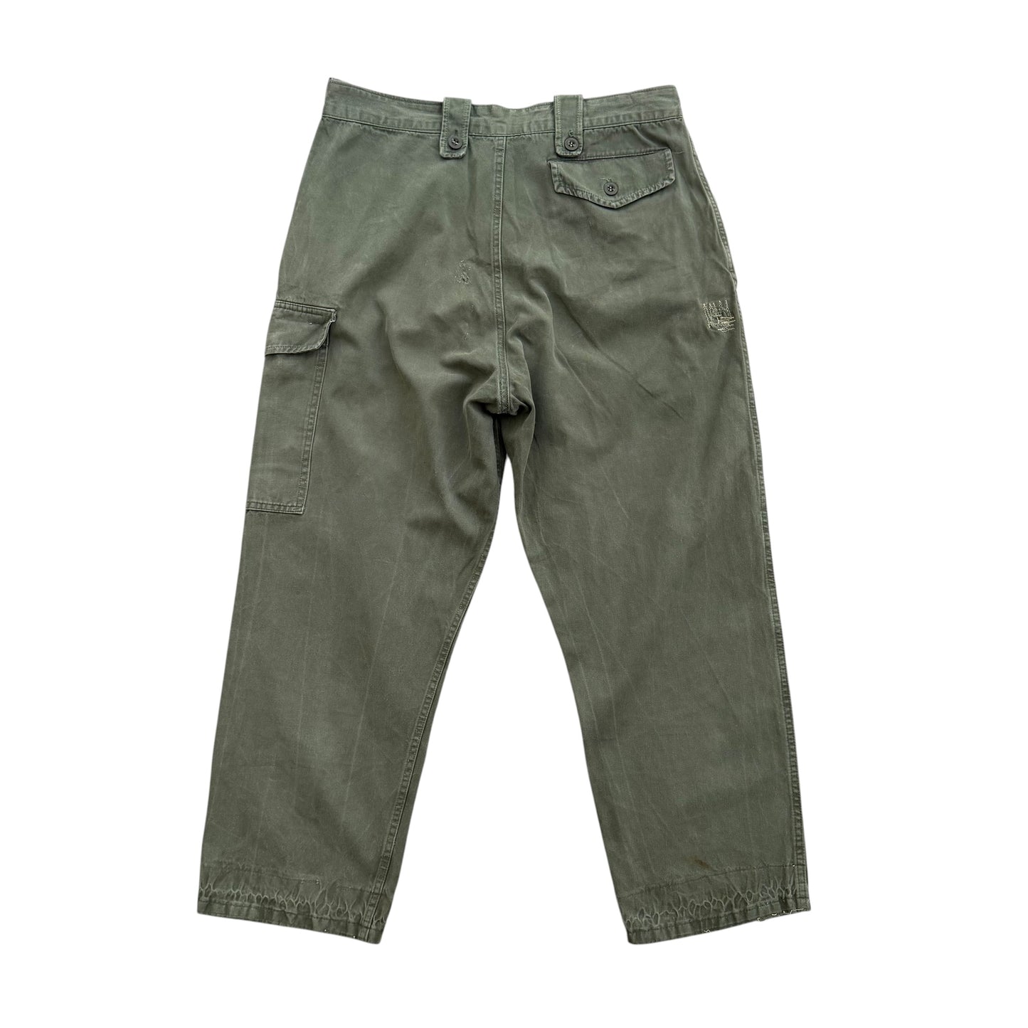 1976 Belgian Military Cargo Trousers - M