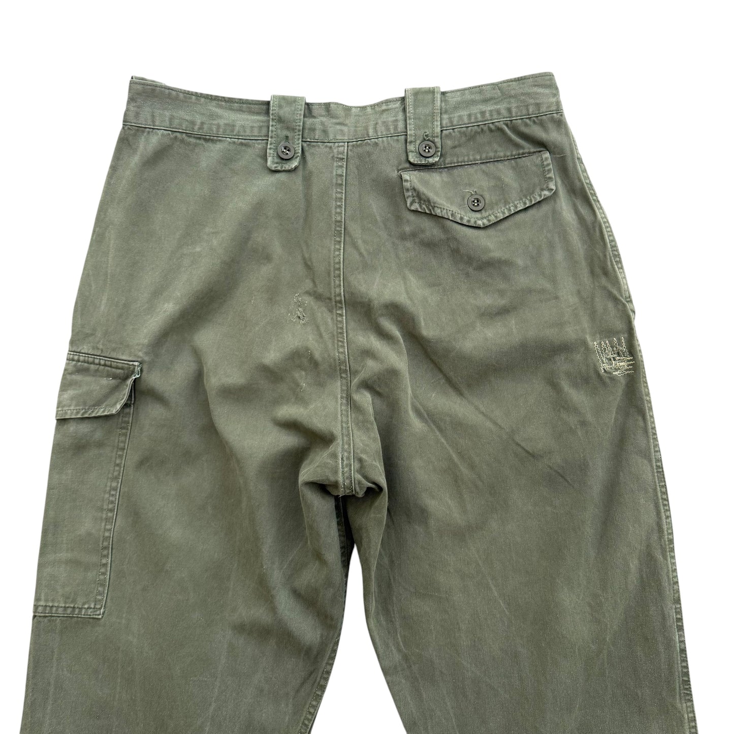 1976 Belgian Military Cargo Trousers - M