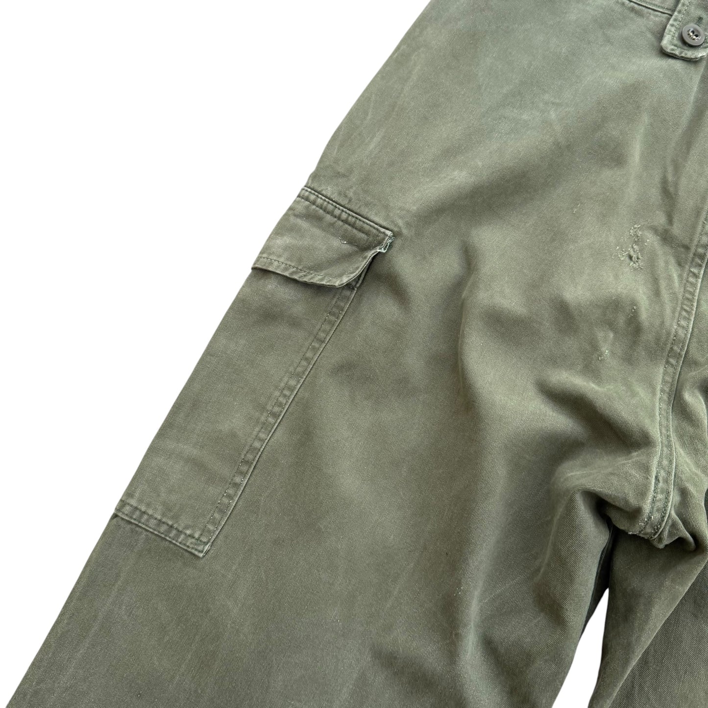 1976 Belgian Military Cargo Trousers - M