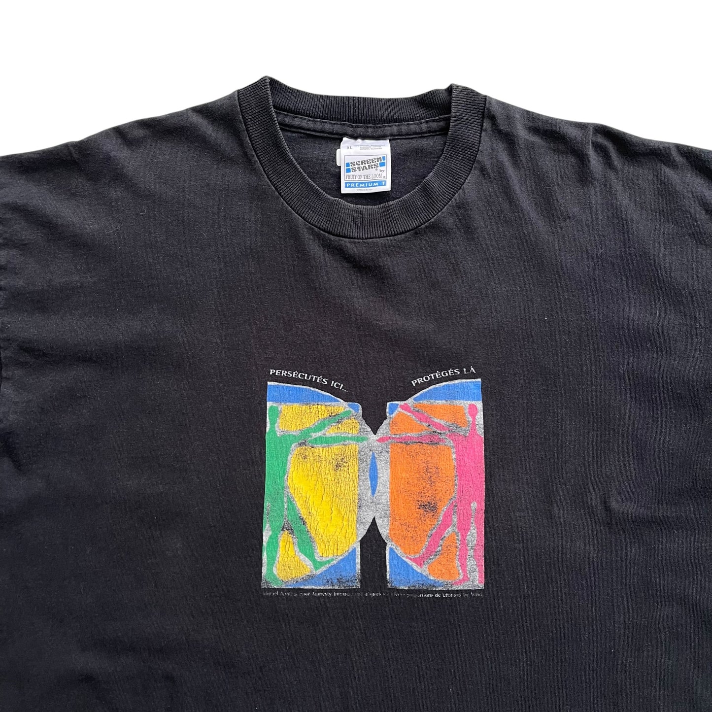 1990's Amnesty Internation T-shirt - XL
