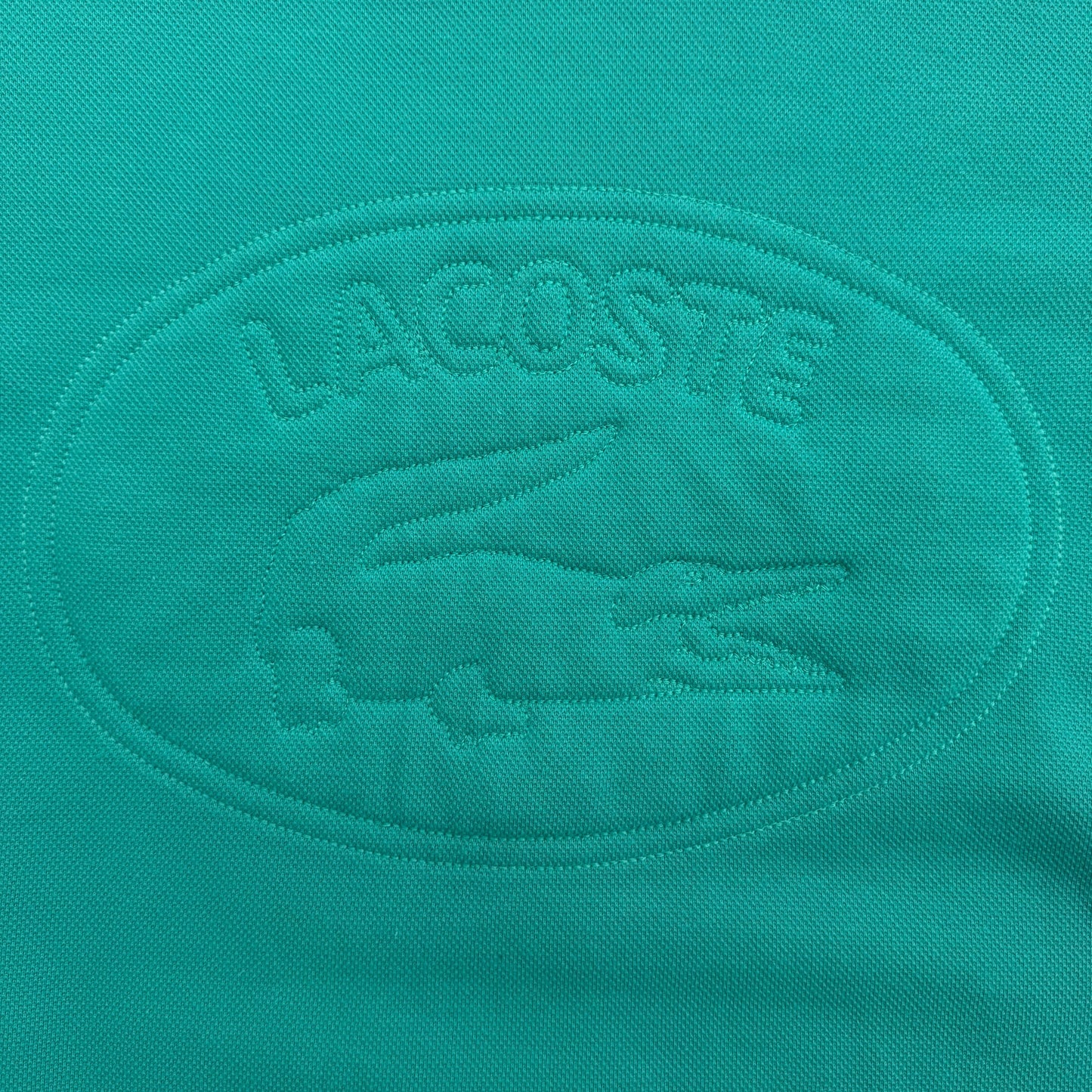 1980's Lacoste - Embossed Logo Sweatshirt - L