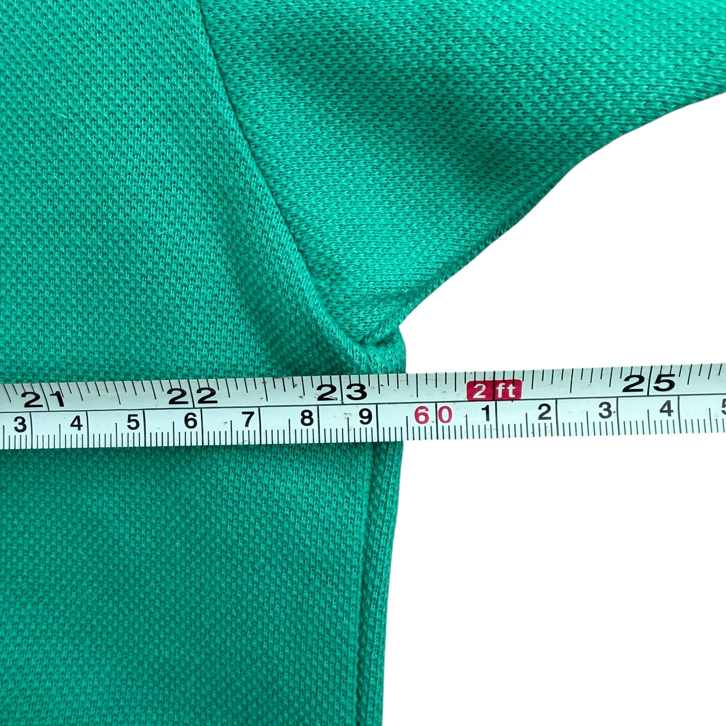 1980's Lacoste - Embossed Logo Sweatshirt - L