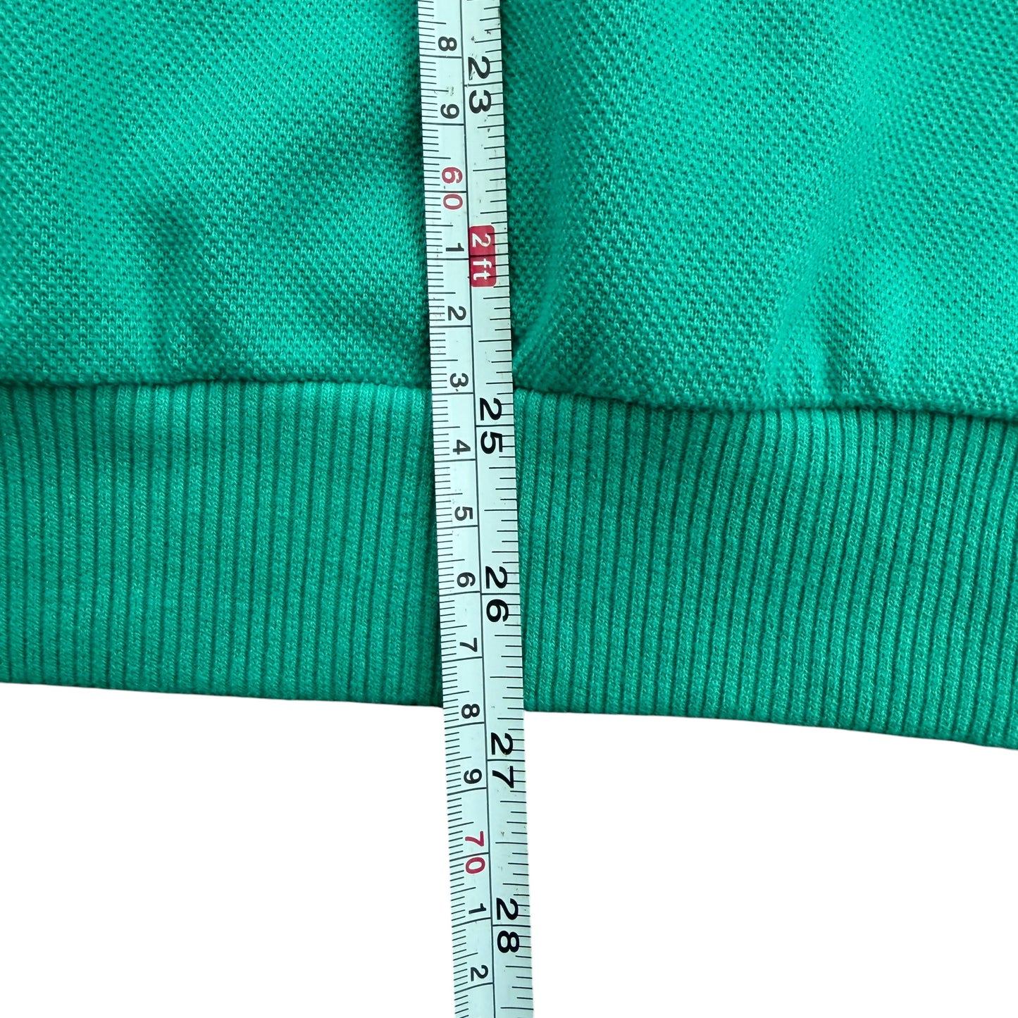 1980's Lacoste - Embossed Logo Sweatshirt - L