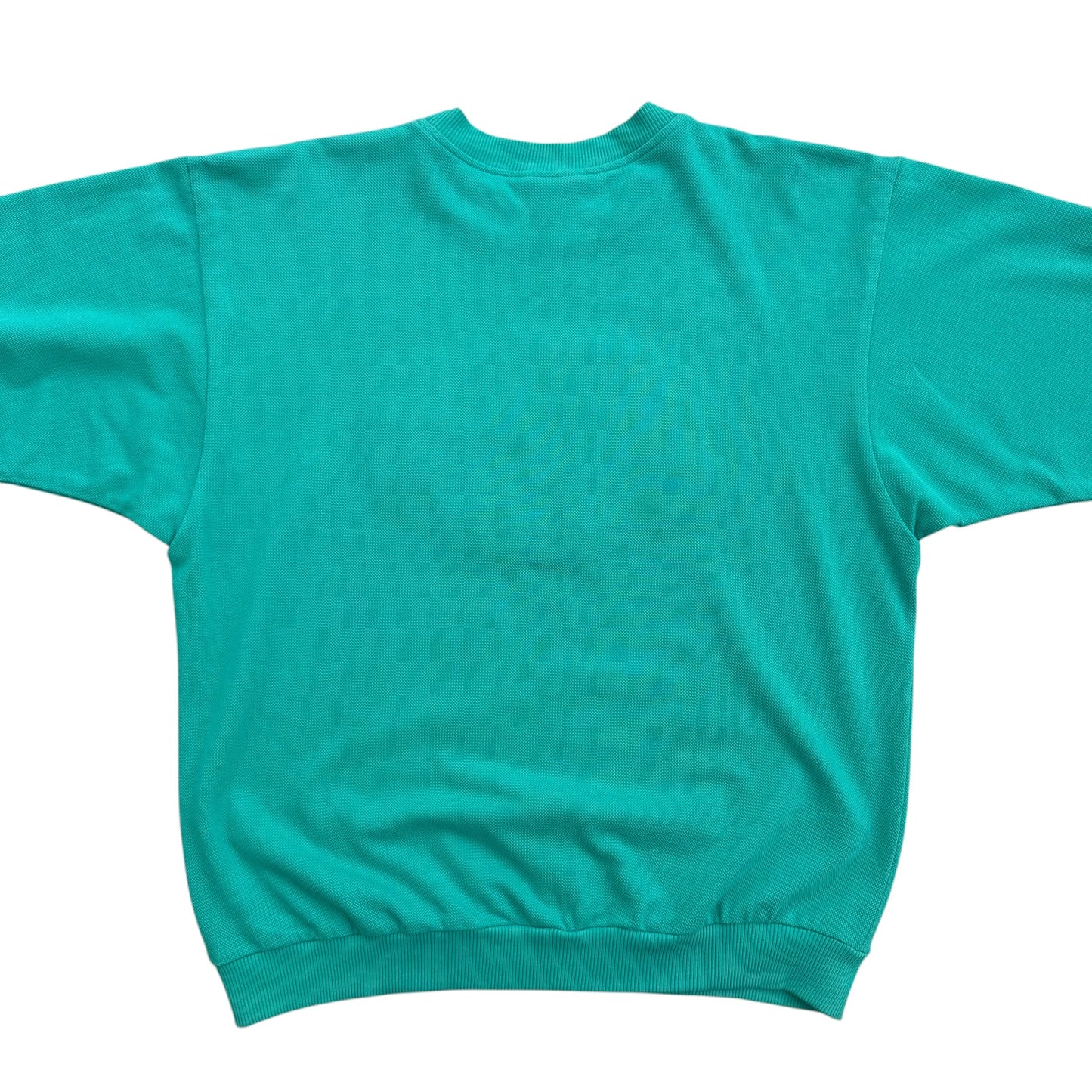 1980's Lacoste - Embossed Logo Sweatshirt - L