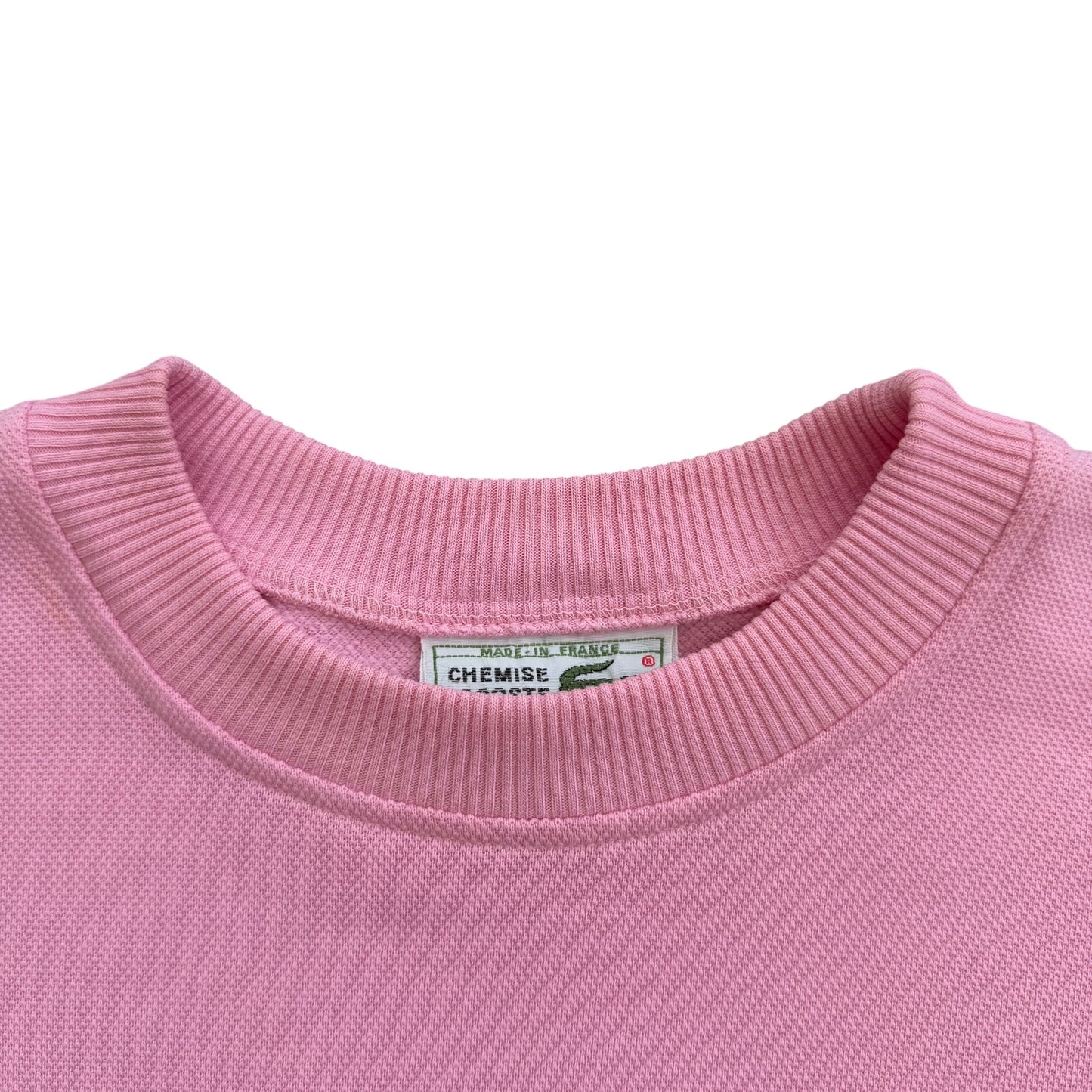 1990's Women's Lacoste - Embossed Logo Sweatshirt - S