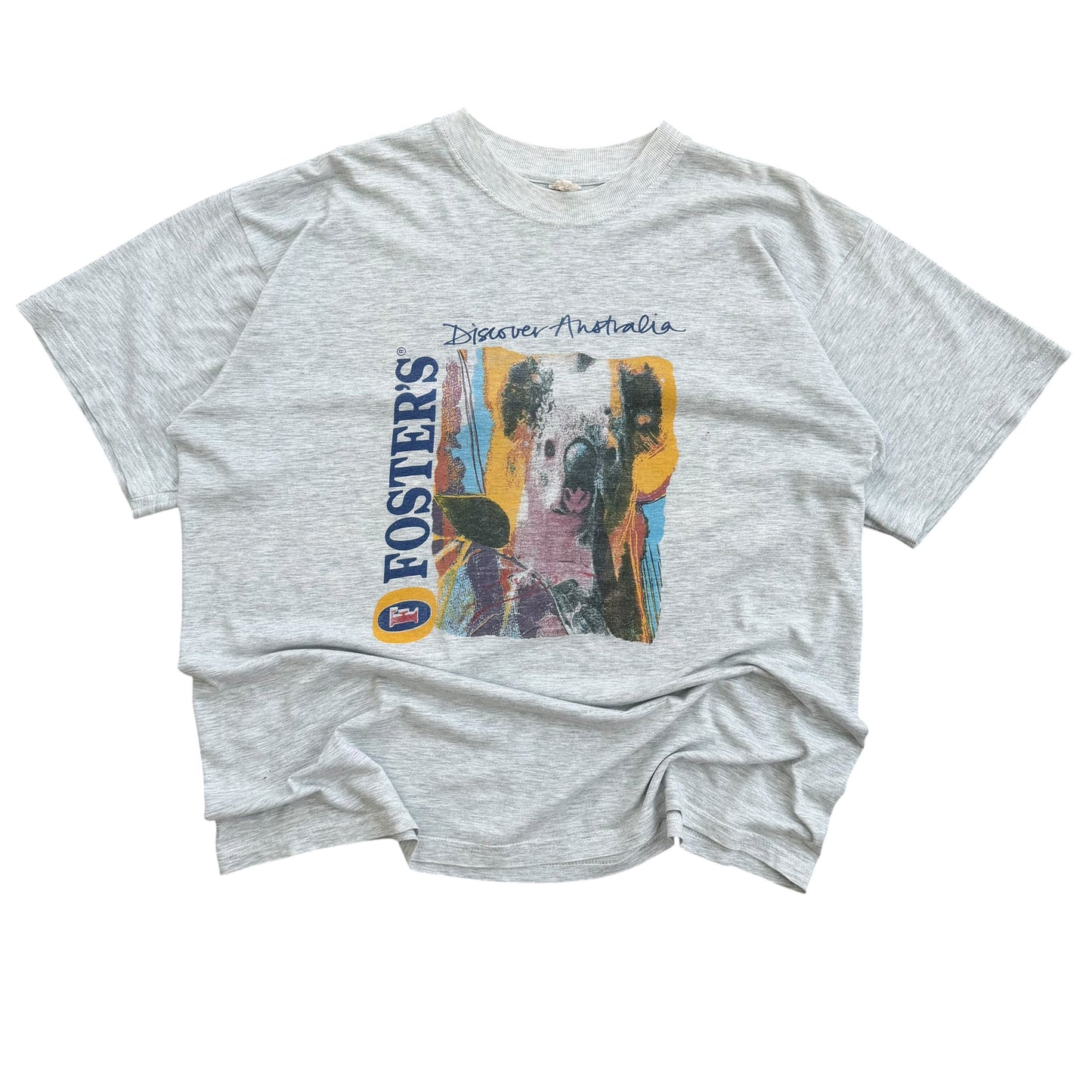 1990's Foster's Beer - Discover Australia Promo T-Shirt - XL