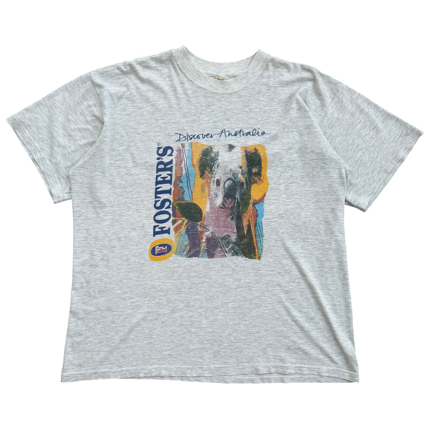 1990's Foster's Beer - Discover Australia Promo T-Shirt - XL