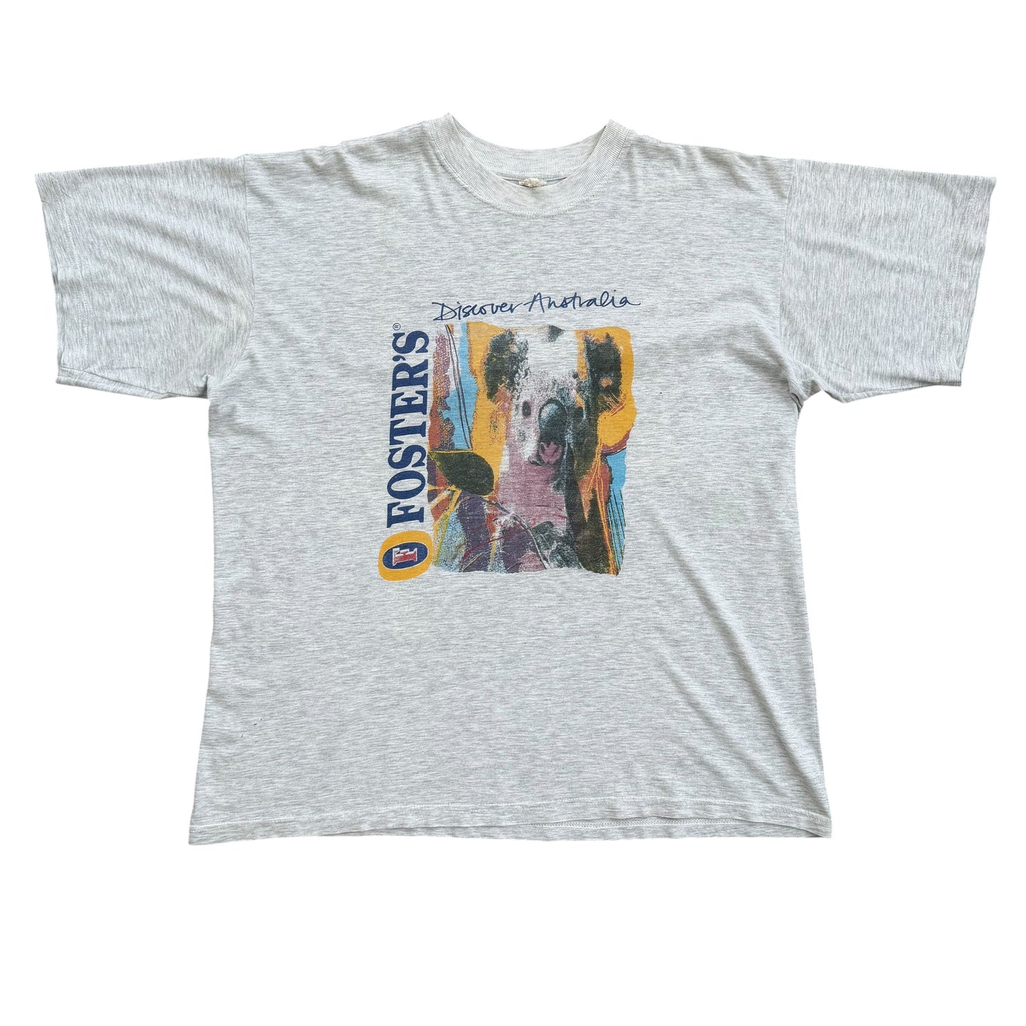 1990's Foster's Beer - Discover Australia Promo T-Shirt - XL