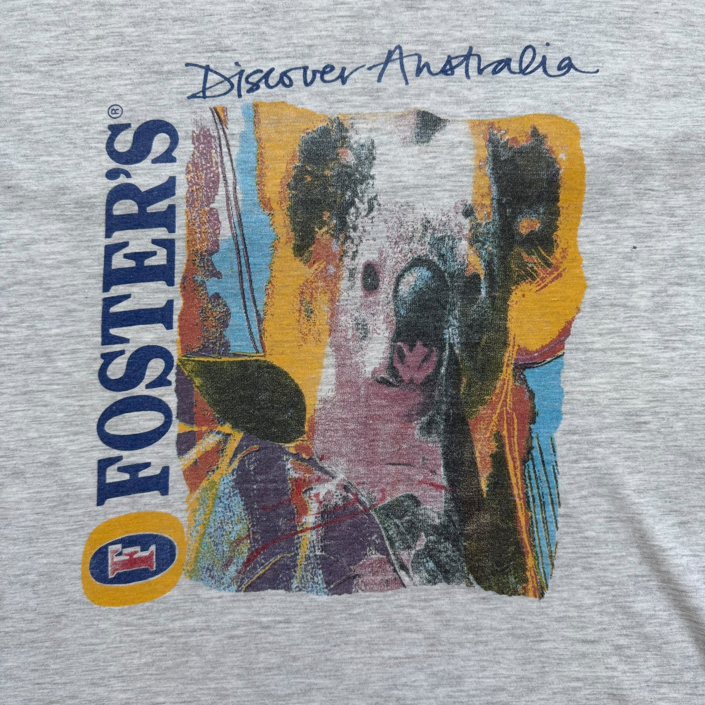 1990's Foster's Beer - Discover Australia Promo T-Shirt - XL