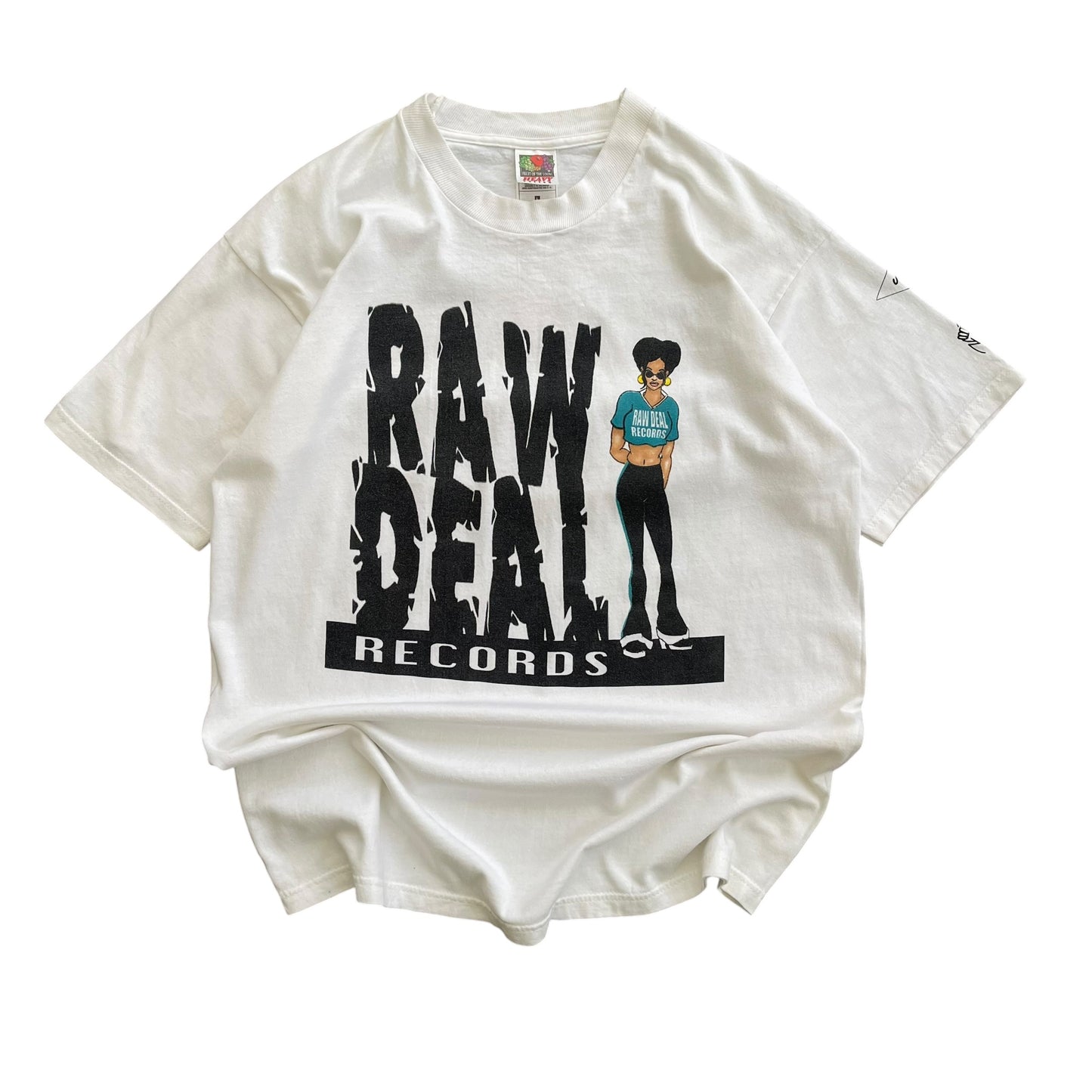 1990's Atlanta Raw Deal Records - Hip Hop T-shirt - L