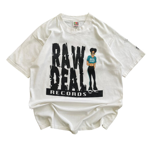 1990's Atlanta Raw Deal Records - Hip Hop T-shirt - L