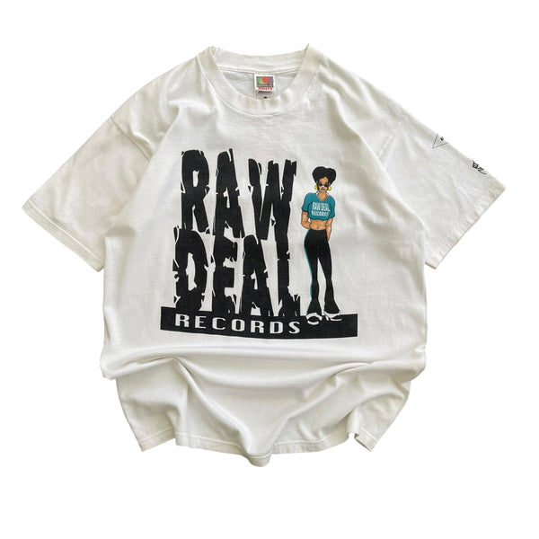 1990's Atlanta Raw Deal Records - Hip Hop T-shirt - L
